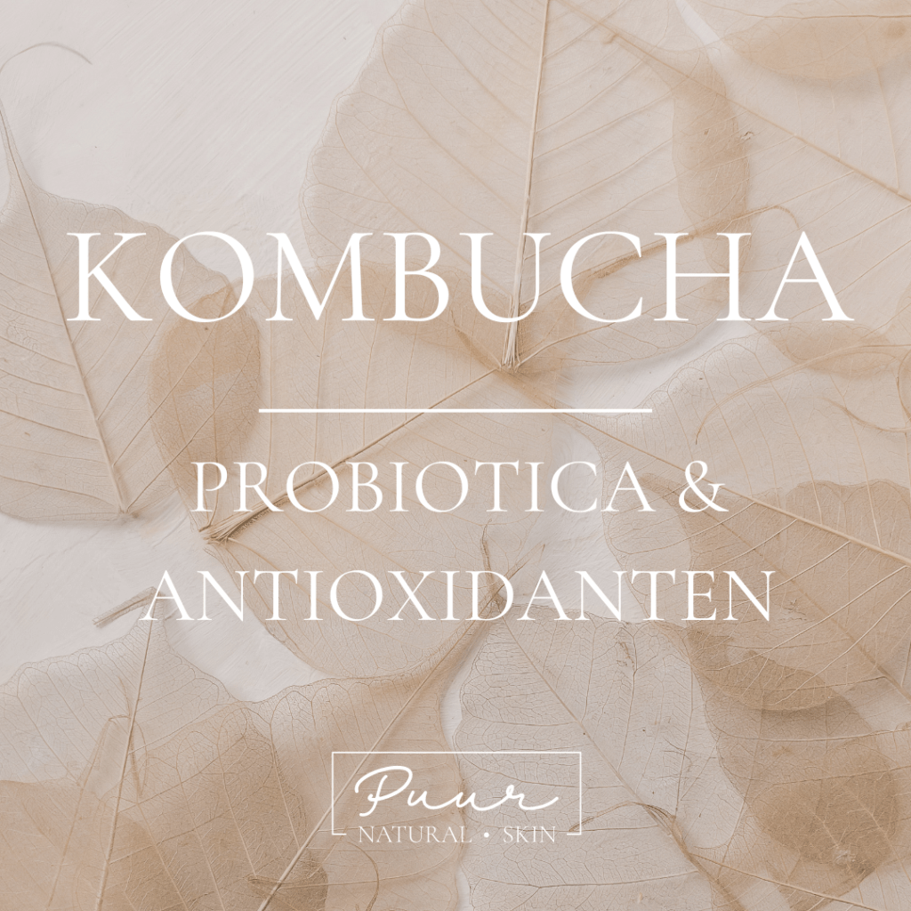 Blog wat is kombucha en wat doet kombucha voor je huid. puur natural skin breda eminence organics clean beauty